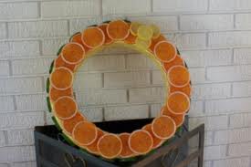 Orange wreath